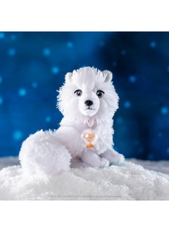 The Elf on the Shelf Elf Pets: an Artic Fox Tradition - Huggable Elf Pet Arctic Fox Stuffed Animal - Includes Beautifully Illustrated Hardbound Storybook, Mini Snow Globe Charm and Official Adoption Certificate  - Image 5