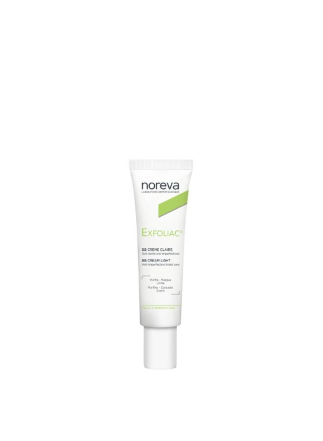 Noreva Exfoliac BB Cream Light 30ml - Image 1