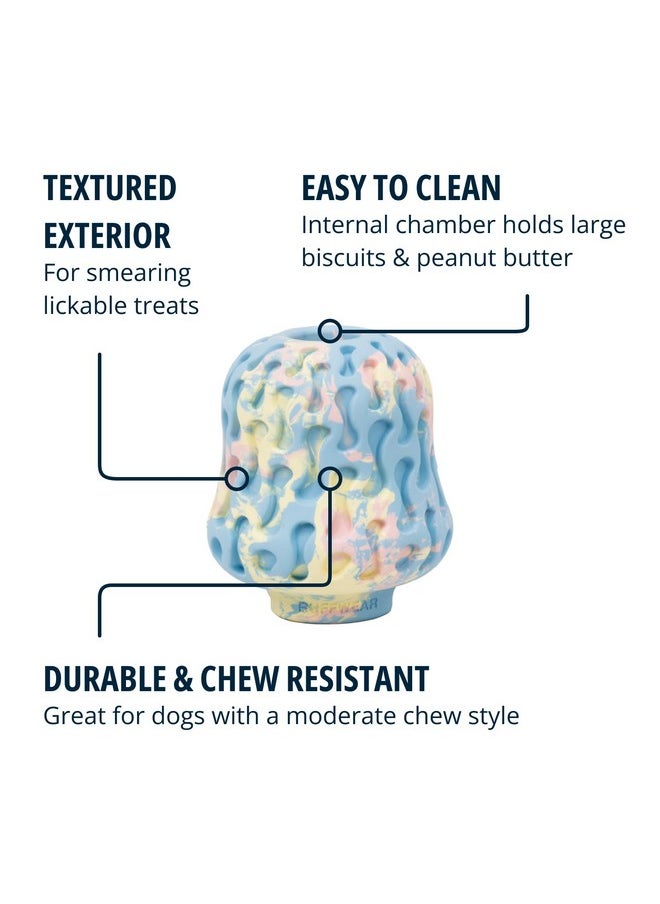 RUFFWEAR Ruffwear, Morel Toy, Interactive Enrichment Toy for Dogs, Blue Prism  - Image 2