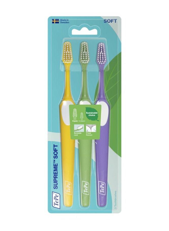 TePe Supreme Soft 3 Pack Sustainable Choice