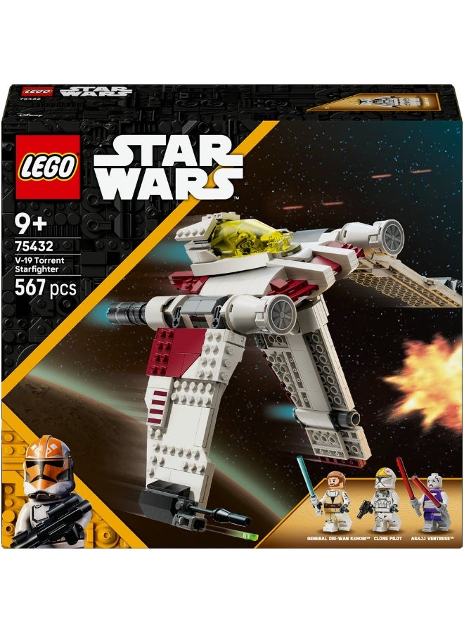 LEGO Star Wars TM V-19 Torrent Starfighter 75432 (567) Pieces - Image 2