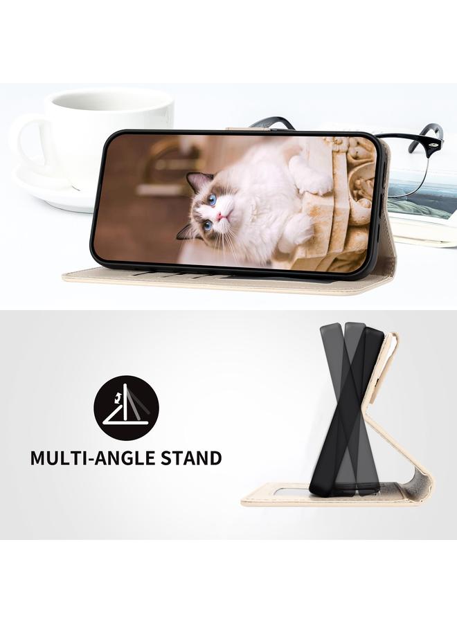اس-توب جراب جلدي لهاتف iPhone XS / X برسومات قطط كرتونية - Image 4