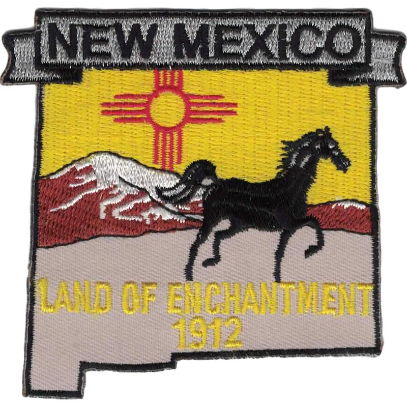 FindingKing New Mexico State Map Patch 3" - Image 2