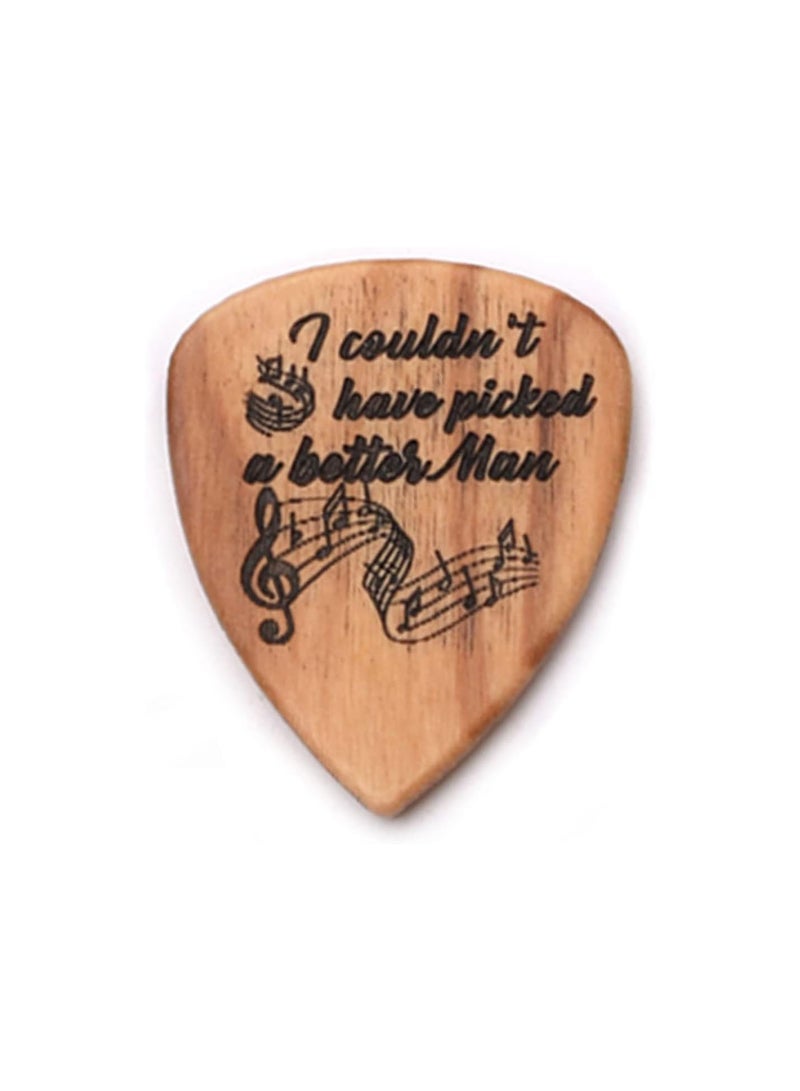 1 Pcs guitar pick holder guitar pick case personalised guitar picks plectrum custom guitar picks ukulele picks bass electric guitar picks personality wooden guitar Bamboo child As Shown