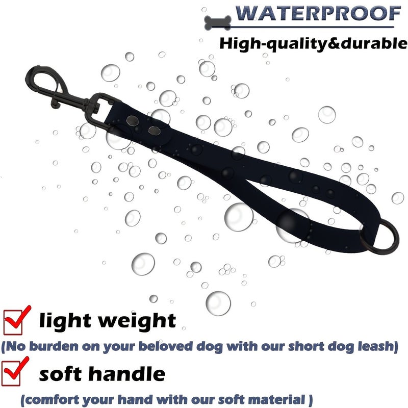 Orange Heavy Duty Dog Leash With Grab Ring Stain Resistant Easy To Clean - Image 4
