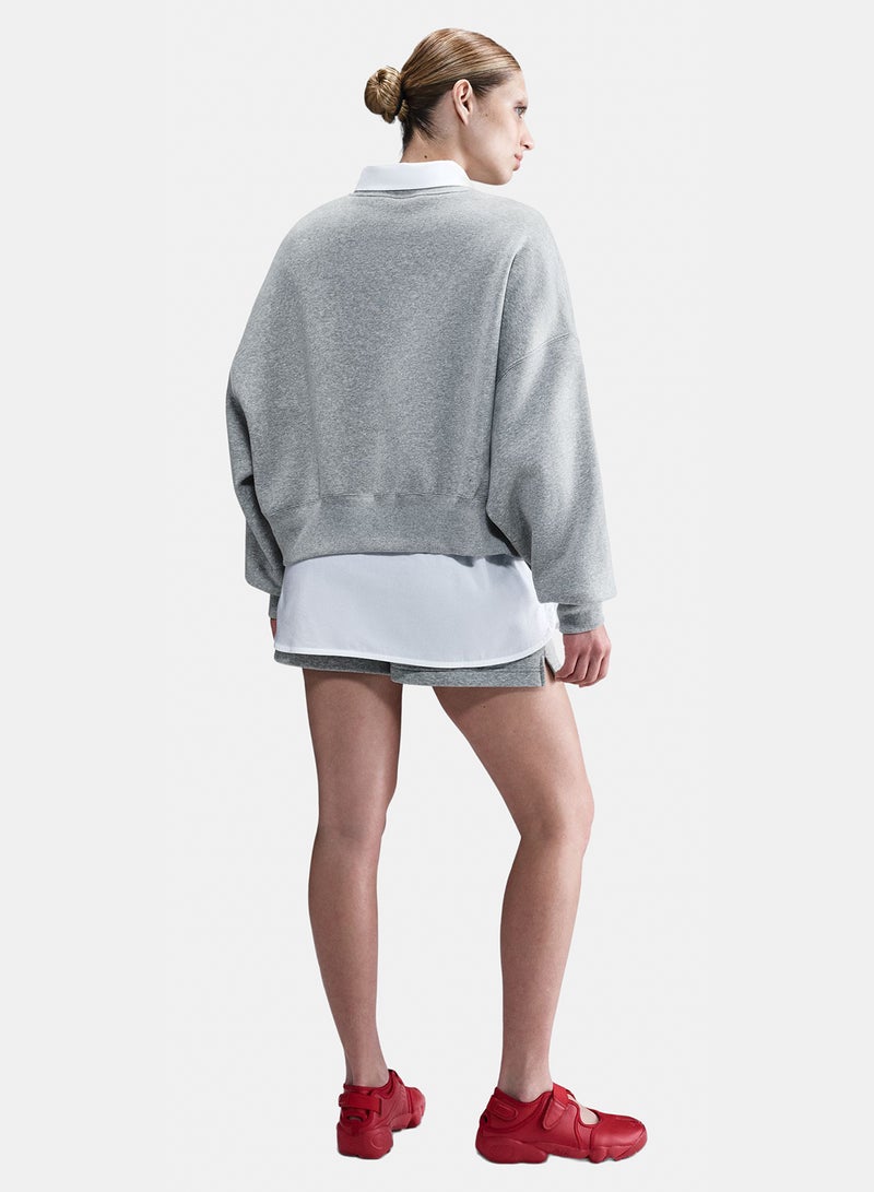 Nike Women’s Nike Sportswear Phoenix Fleece Crew Sweatshirt (Oversized) - Image 2