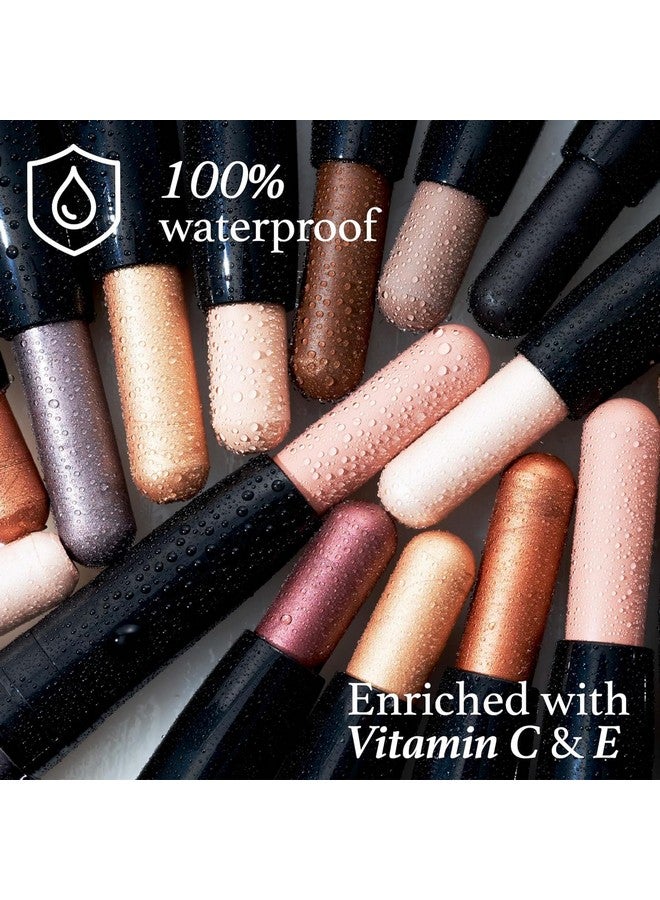 Julep Eyeshadow 101 Cream to Powder Waterproof Eyeshadow Stick, Cocoa Shimmer - Image 4