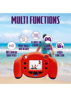 Lexibook - Miraculous - 4-In-1 Kids Camera With Photo, Video, Audio And Game Functions, 32Gb Sd Card Included - Dj080Mi  - Image 3