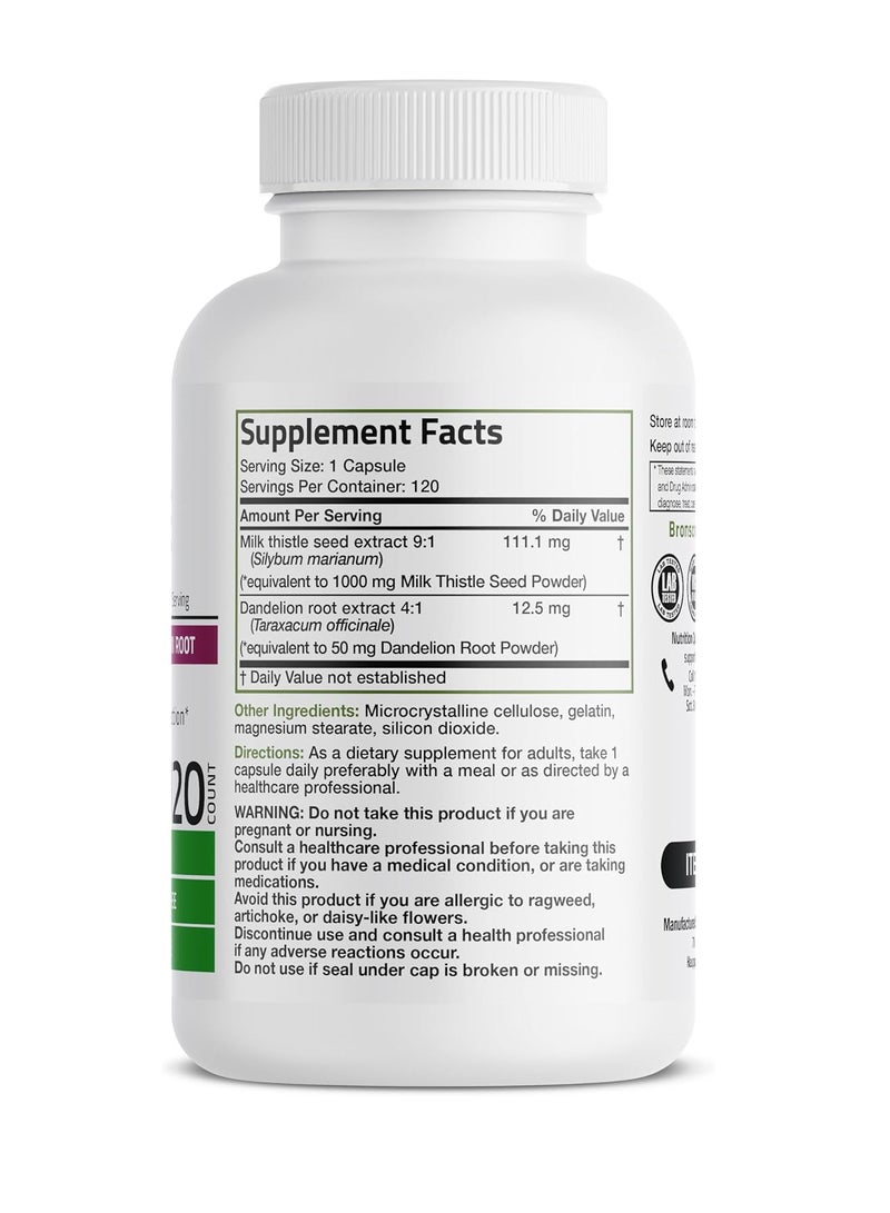 برونسون شوك الحليب 120 كبسولة - Image 2