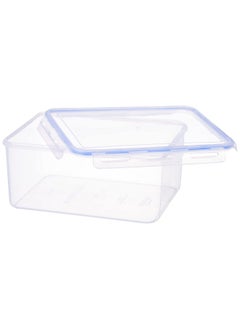 Aristo Aristo Lock & Fresh 402 Plastic Storage Container For Storing grains, pulses, rice, wheat etc - 6400 ML, Transparent Clear, large (LOCK&FRESH402) (29.5 x 22.5 x 13cm)  - Image 3