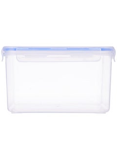 Aristo Aristo Lock & Fresh 402 Plastic Storage Container For Storing grains, pulses, rice, wheat etc - 6400 ML, Transparent Clear, large (LOCK&FRESH402) (29.5 x 22.5 x 13cm)  - Image 2