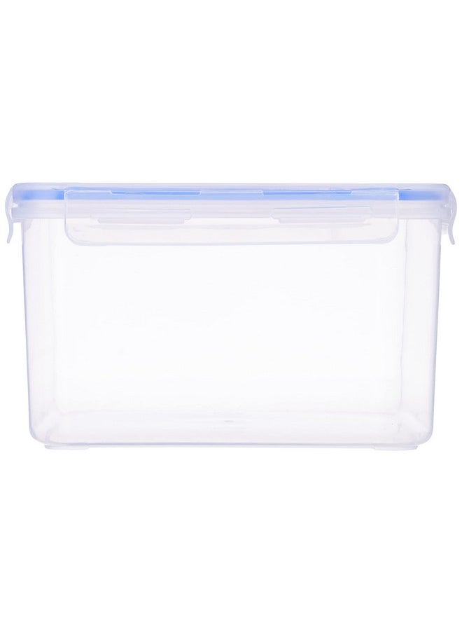 Aristo - Aristo Lock & Fresh 402 Plastic Storage Container For Storing grains, pulses, rice, wheat etc - 6400 ML, Transparent Clear, large (LOCK&FRESH402) (29.5 x 22.5 x 13cm) - Image 1