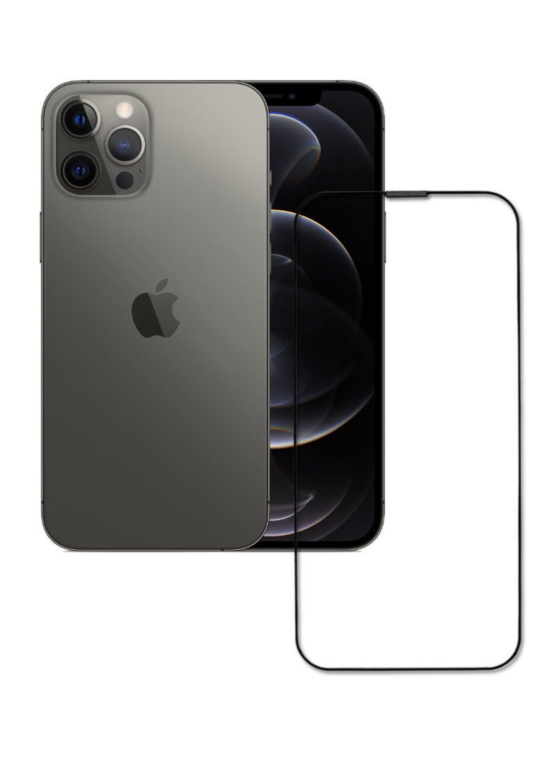 ACLIX Antistatic ESD Dustproof Premium Quality High Definition Tempered Glass Screen Protector Designed For  iPhone 12 Pro Max - Image 1