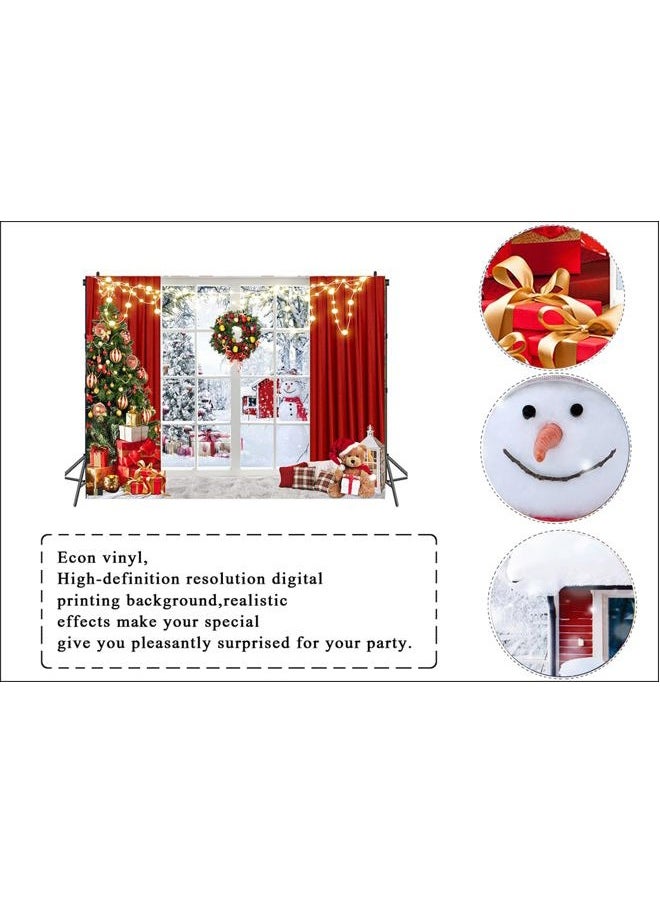 LTLYH 7x5ft Christmas Backdrop for Photography Christmas Trees Photo Backdrop Christmas Themed Photo Backdrops Xmas Eve New Yeare Photo Studio Booth Props Decor Supplies 189  - Image 4