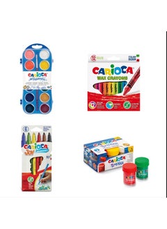 carioca Student Coloring Set of 4  - Image 1