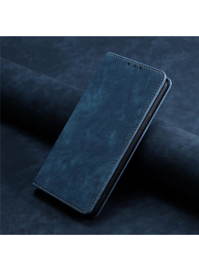 S-TOP Case For Honor Magic6 Pro RFID Anti-theft Brush Magnetic Leather Phone Case - Image 2