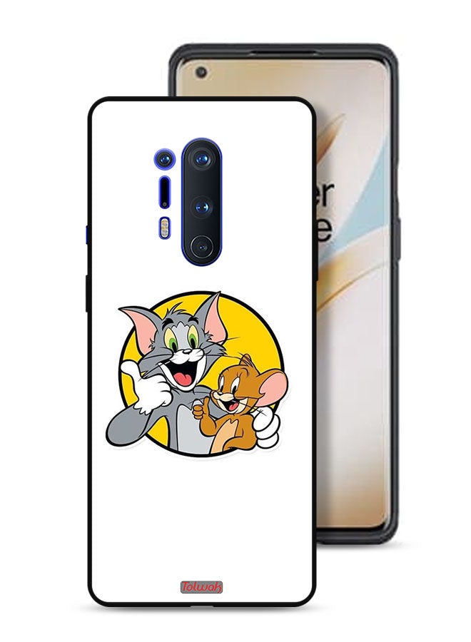 Tolwak OnePlus 8 Pro Protective Case Cover Tom And Jerry - Image 1