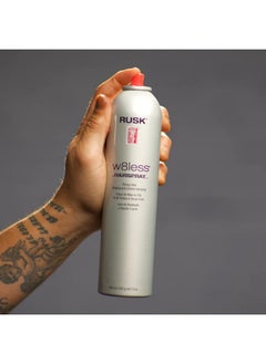 Rusk Designer Collection W8Less Strong Hold Shaping And Control Hairspray Provides Natural Longlasting Touchable Support Texture And Maximum Shine 10 Oz (Pack Of 1)  - Image 5