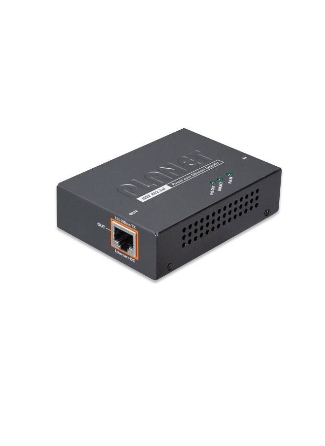 Planet Technology USA POE-E101 IEEE802.3af Power over Ethernet Extender | POE Repeater Extender | Network Extender | Network Repeater