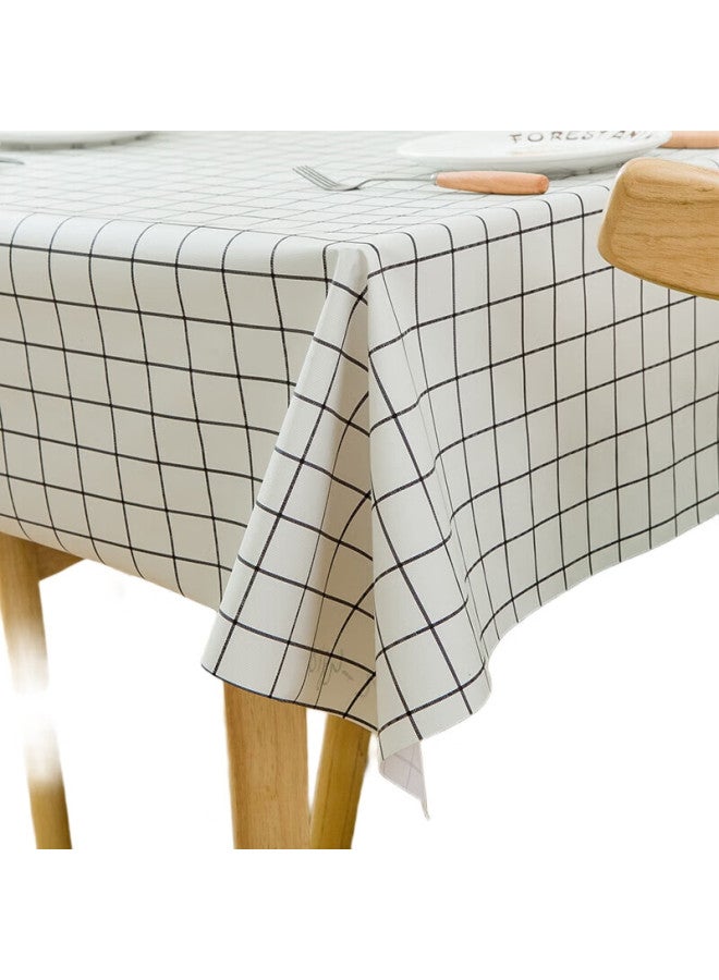 Moon Time Mengting Tablecloth, Waterproof And Oil-Proof, Washable, Dining Table Cover, Rectangular Table Mat, Thickened Table Pad, Placemat - Image 3