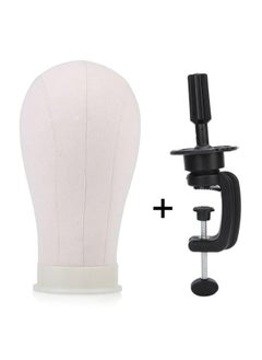 21inch Canvas Head Wig Model Making Mannequin Head Hat Headwear Cap Display Manikin Model