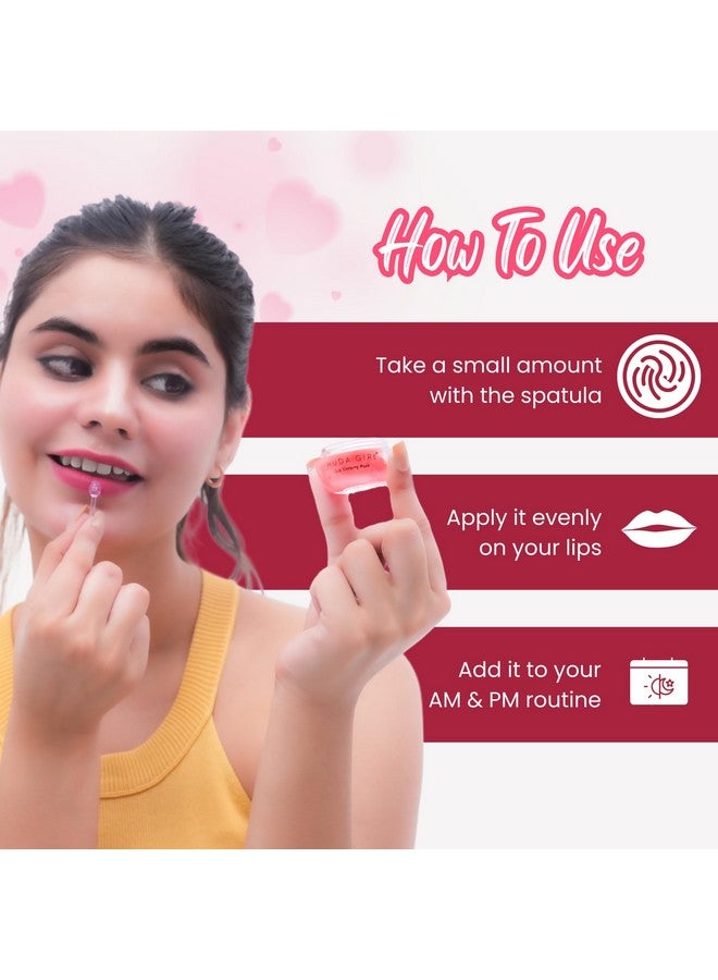 HUDA GIRL Lip Sleeping Mask | Lip Mask for Dark Lips & Lasting Hydration Get Overnight for Soft, Smooth & Plump Lips | Naturally Glowing Lips - Image 4