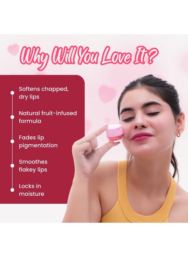 HUDA GIRL Lip Sleeping Mask | Lip Mask for Dark Lips & Lasting Hydration Get Overnight for Soft, Smooth & Plump Lips | Naturally Glowing Lips - Image 3