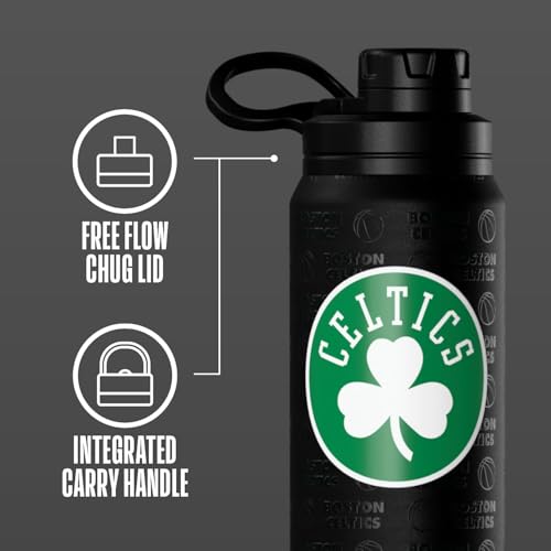 Hydrapeak x NBA Officially Licensed Los Angeles Lakers 26 oz Active Water Bottle with Chug Lid and Handle Reusable Stainless Steel Double Wall Insulated Sports Gift - Image 4