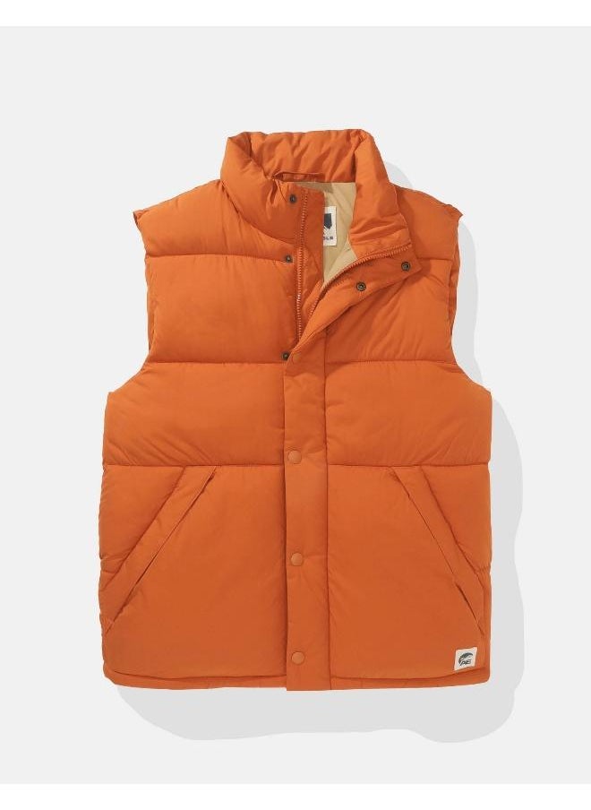 American Eagle - Zip Through Puffer Vest Jacket - Image 1