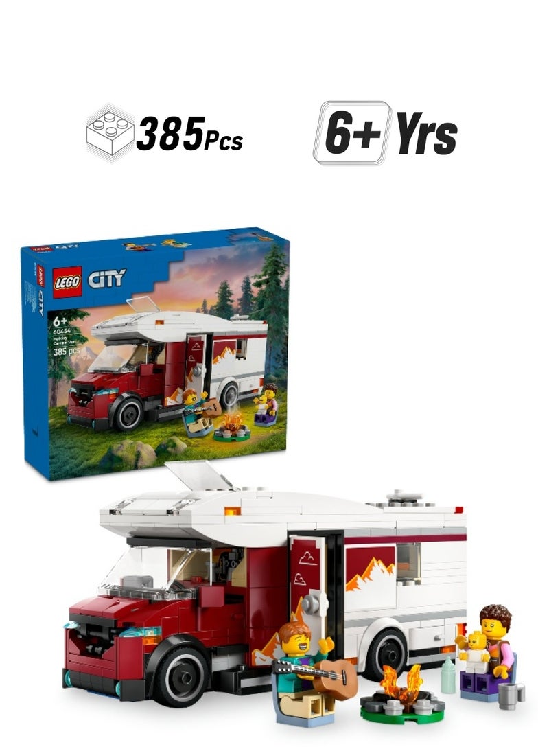 LEGO LEGO City Holiday Adventure Camper Van 60454 Building Set (385 Pieces)  - Image 1