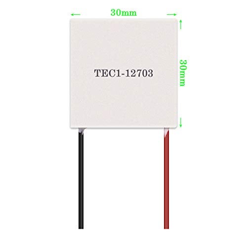 CentIoT - Slim TEC1-12703 12V 3A Thermoelectric Cooler Generator Peltier heatsink 30mm*30mm - Image 1