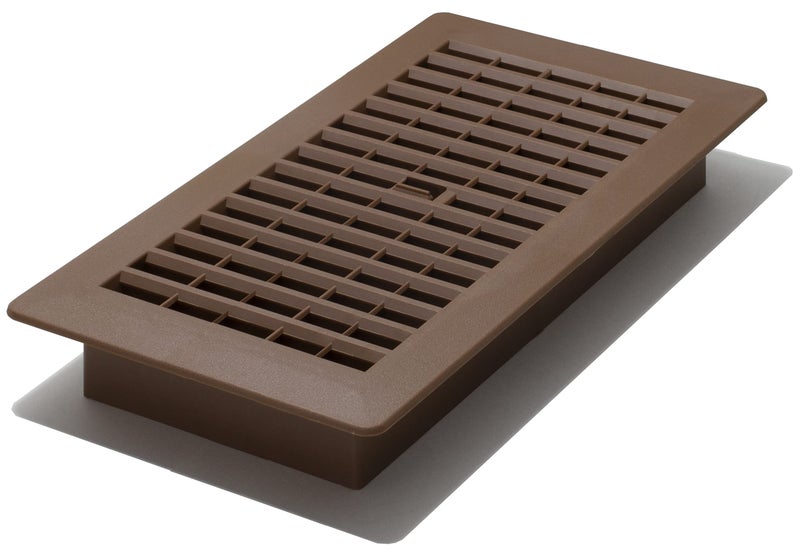 Decor Grates PL410-OB 4-Inch by 10-Inch Plastic Floor Register, Oak Brown - Image 5