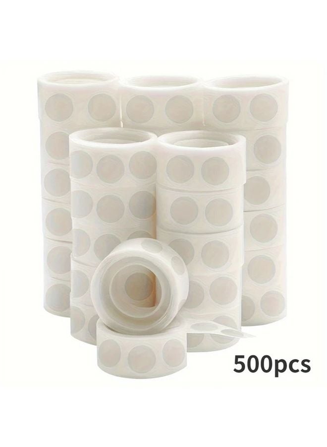 5 Rolls 500pcs Double Sided Adhesive Dots Easy Peel Removable for Crafts Wedding Decor - Image 3