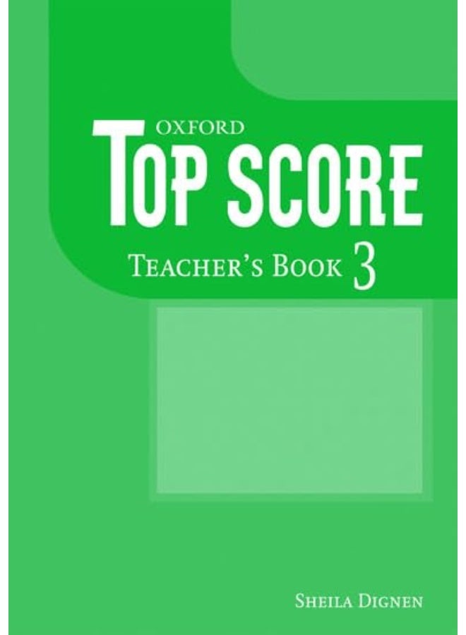 Top Score: 3: Teacher's Book