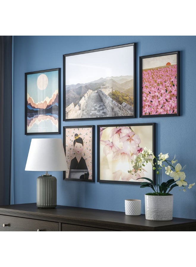 إطار KNOPPÄNG باللون الأسود، مقاس 50×70 سم - Image 3