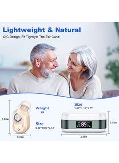 chiteng Hearing Aid Device for Adults Seniors, Hearing Aid Rechargeable Sound Amplifier with Noise Cancelling  - Image 3