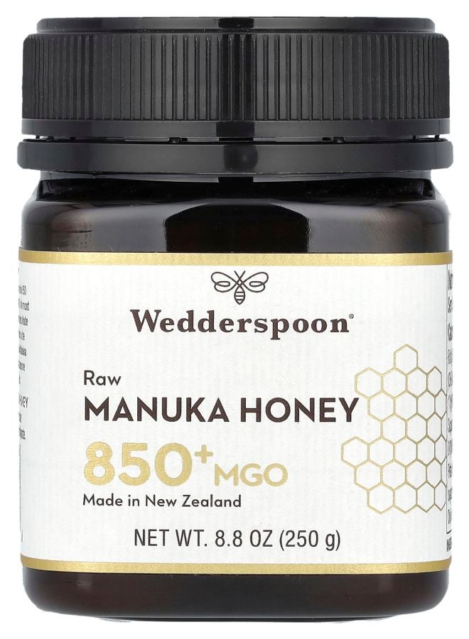 Wedderspoon Raw Manuka Honey MGO 850+ 8.8 oz (250 g)