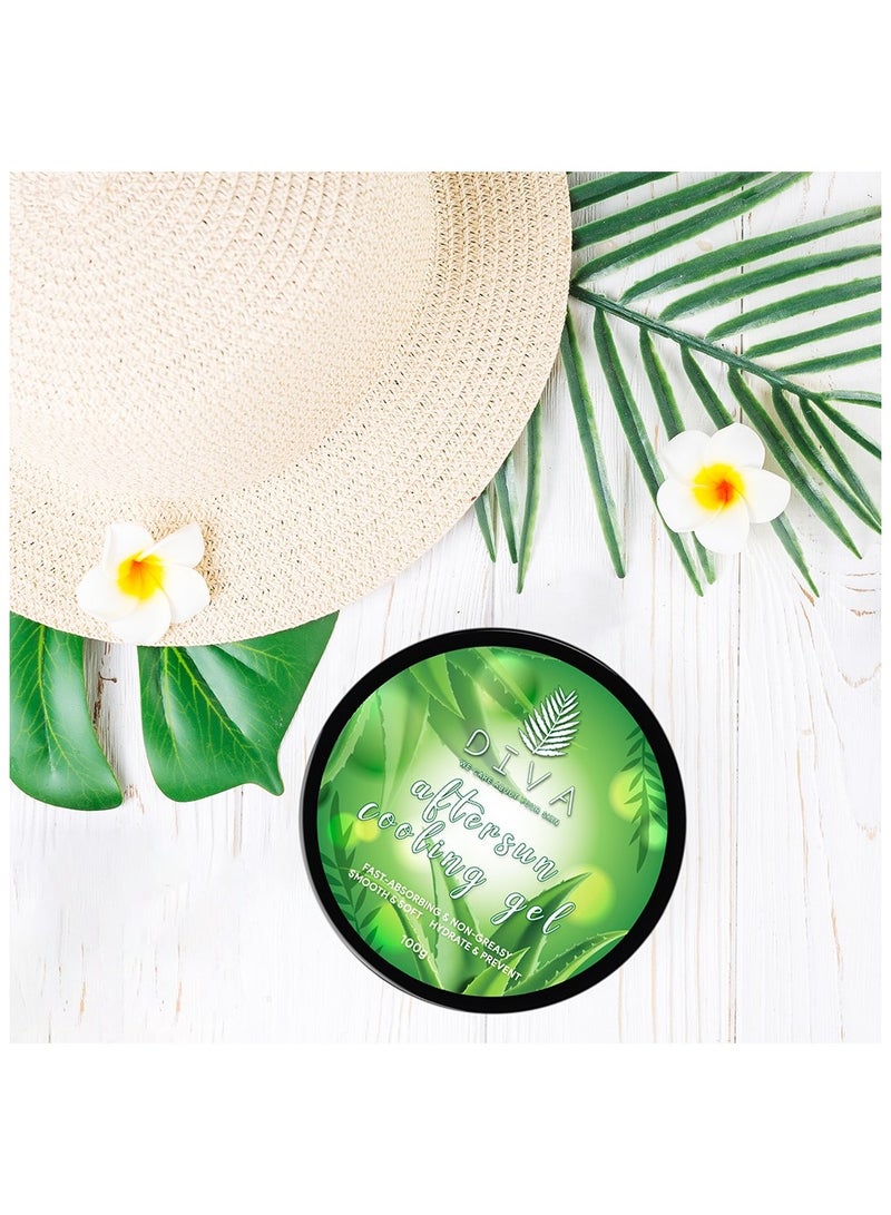 Diva After sun cooling gel 100g - Image 3