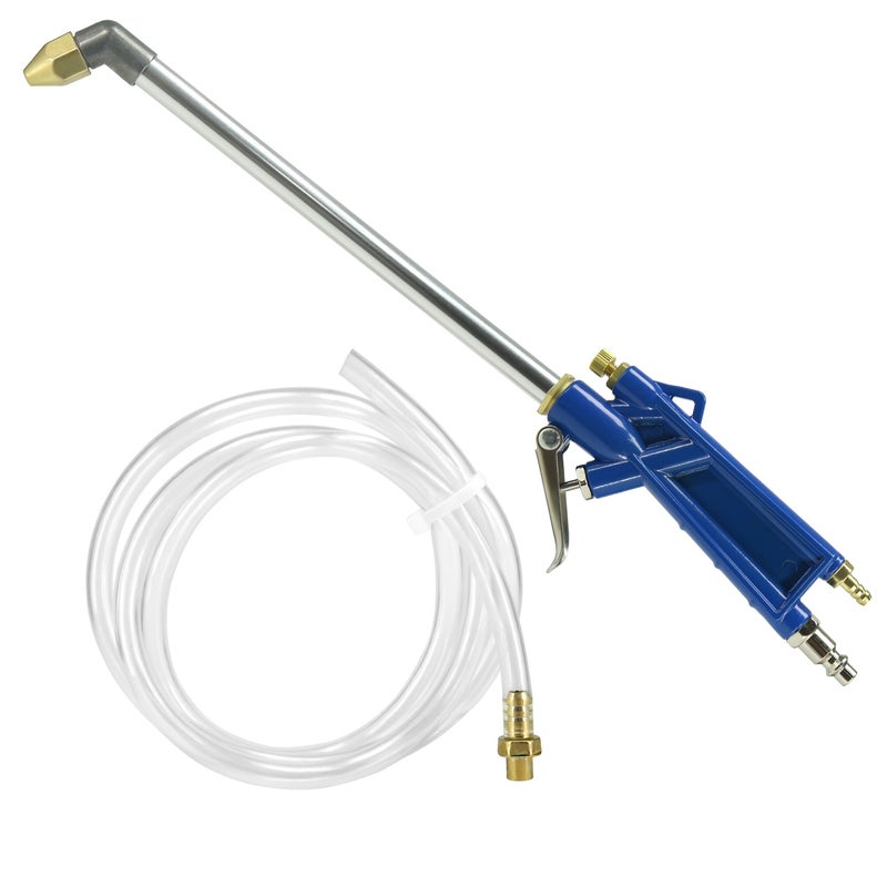 2 Pcs 2in1 Air Blow Gun Pneumatic Engine Cleaning Degreaser Sprayer With 4Ft Hose - Image 4