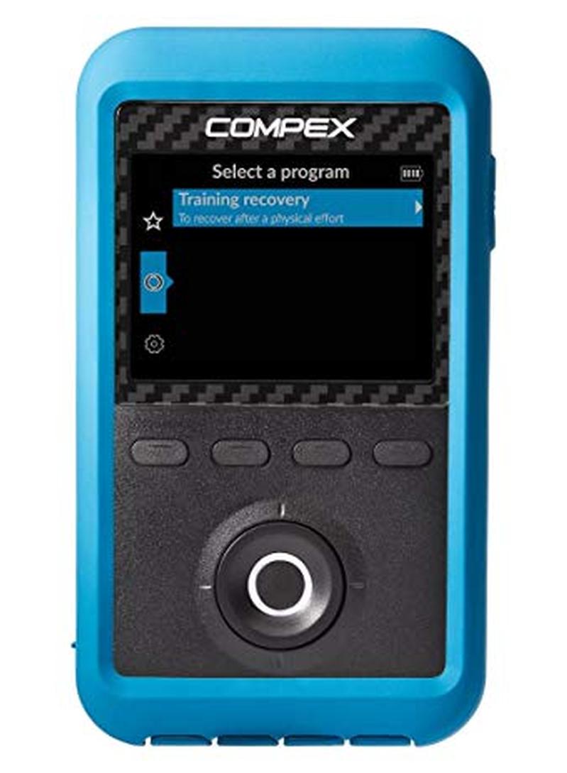 Compex Edge 30 Muscle Stimulator with TENS Kit 4 Programs Helps facilitate and Improve Muscle Performance Blue