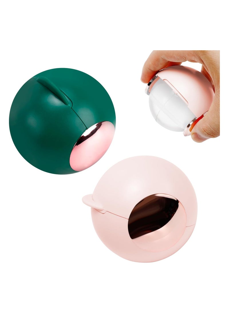 Generic CALMTEE Reusable Lint Roller Ball, Sticky Washable lint Roller Portable Dog Cat Pet Hair Remover Tool for Clothes, Furniture Multicolored  - Image 1