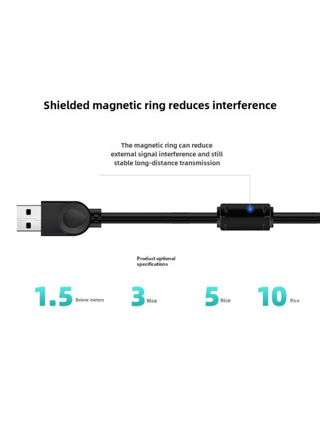 Desktop Laptop Universal Printer Usb Cable Square Port Data Cable Extension Cable 3.5m 10m Brother - Image 2