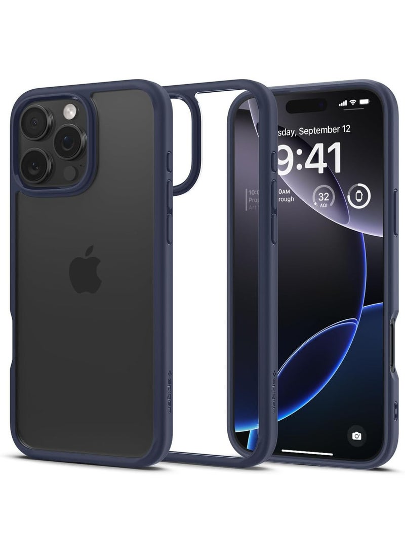 Spigen غطاء حماية ألترا هايبرد لهاتف آيفون 16 برو ماكس (2024) - أزرق داكن - Image 1