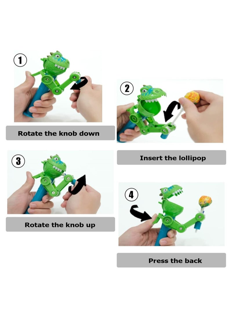 SYOSI - SYOSI Dinosaur Lollipop Holder, Cat Mint Lollipop, For Cat, Pet Interactive Toy - Image 1