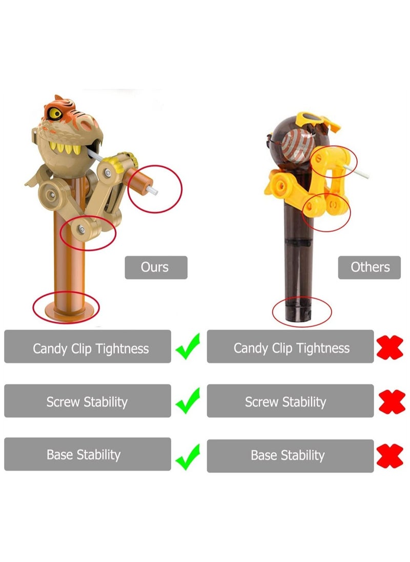 SYOSI - SYOSI Dinosaur Lollipop Holder, Cat Mint Lollipop, For Cat, Pet Interactive Toy - Image 1