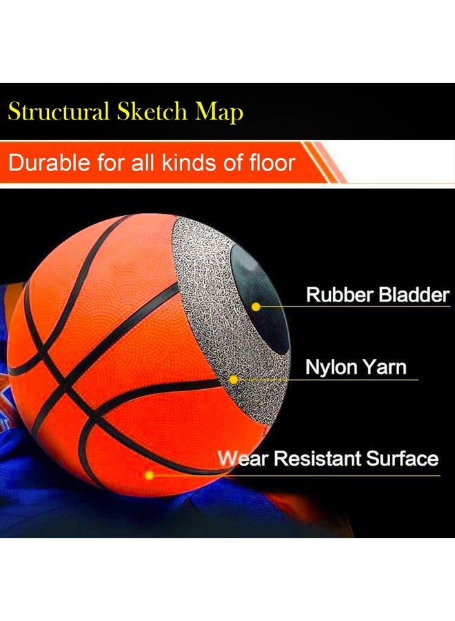 BATURU Glow in The Dark Basketball with 2 LED Lights,12 Batteries, Size 7 (29.5"), Impact Activated Light Up Basketball Indoor Outdoor for Teen Boys Age 8-15, Easter Basket Stuffers, Easter Gifts for Kids - Image 4
