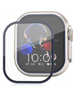 Generic Apple Watch Ultra 49mm Glass Screen Protector - Black/Blue  - Image 1
