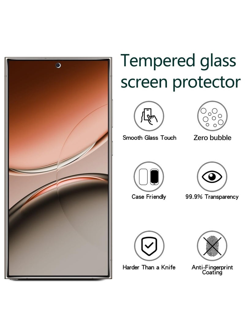 2 Pack Samsung Galaxy S25 Edge Privacy Screen Protector,Support Fingerprint Unlock Screen Protector for Samsung Galaxy S25 Edge,High hardness Tempered Glass Film,Anti-Scratch Case - Image 3