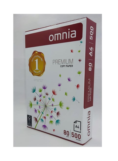 Omnia Premium A4 Paper 500 Sheets