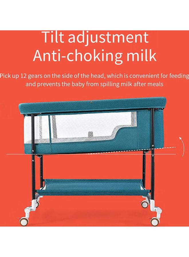 Kidle 4-In-1 Multi-Functional Foldable Portable Baby Bed Smart Cot With Mosquito Net - Image 5